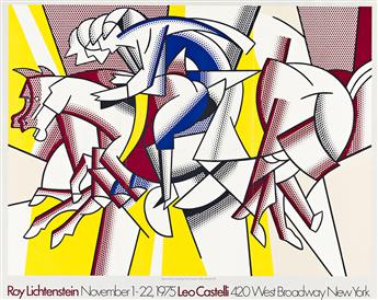 ROY LICHTENSTEIN (AFTER) Group of 4 Leo Castelli Gallery posters.